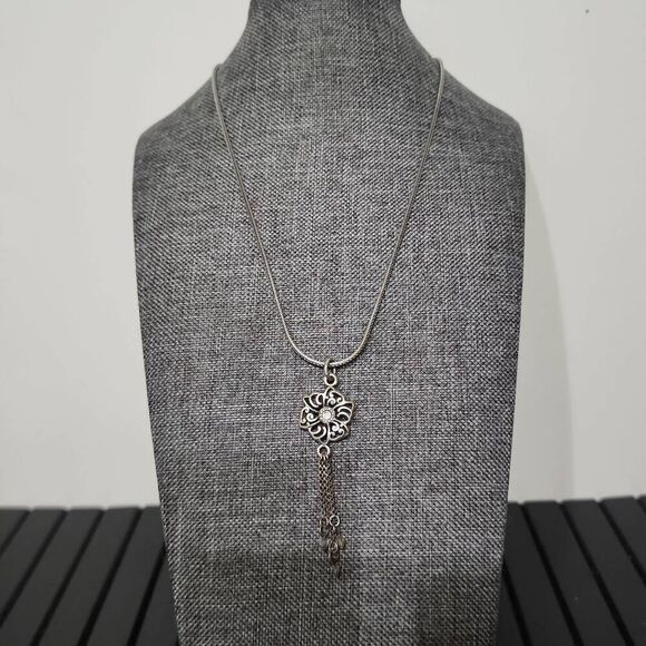 Brighton Necklace and Flower Pendant - Picture 1 of 7